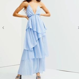 For Love & Lemons, Chantal Maxi Dress, S, NWOT